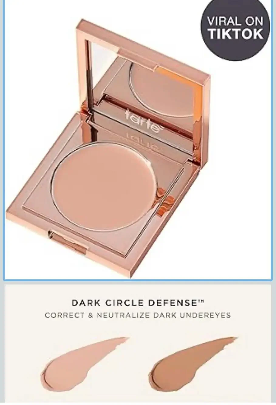 tarte Colored Clay CC Undereye Corrector Light-Medium Peach